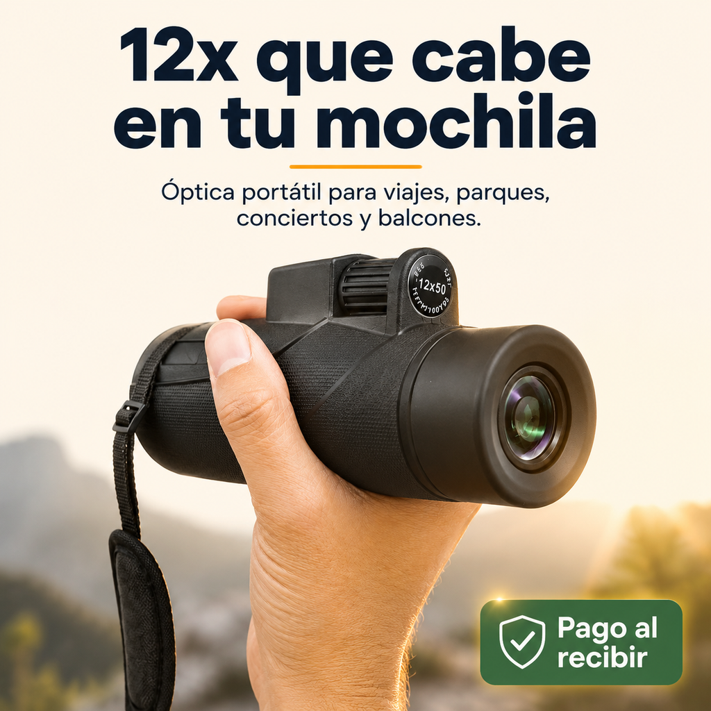 Monocular Telescópico HD Visión Nocturna