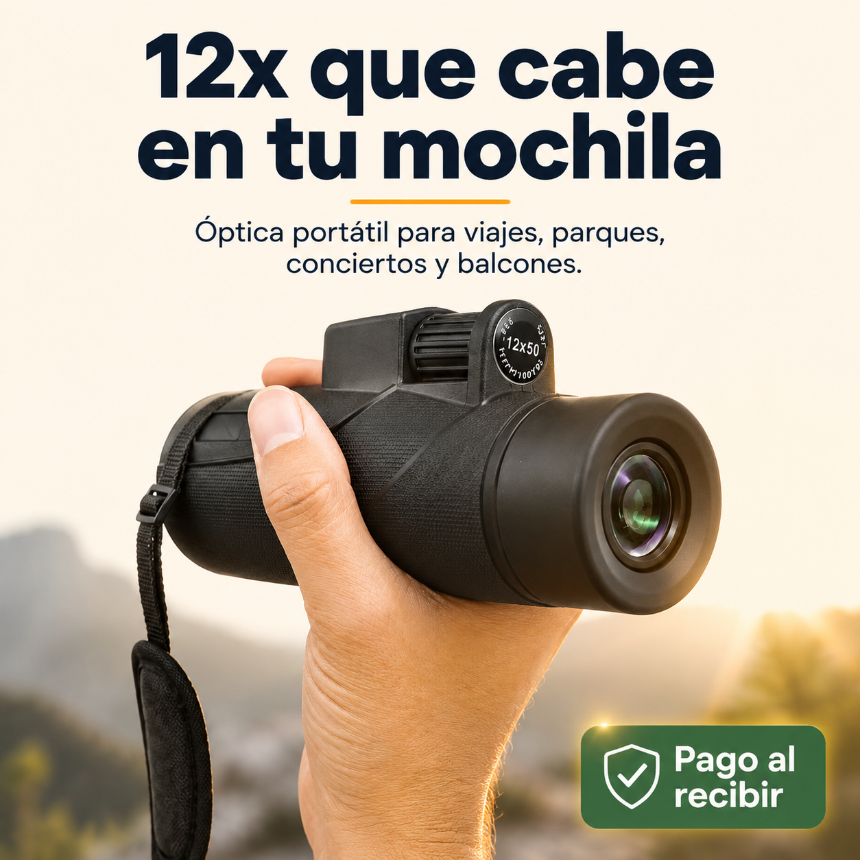 Monocular Telescópico HD Visión Nocturna