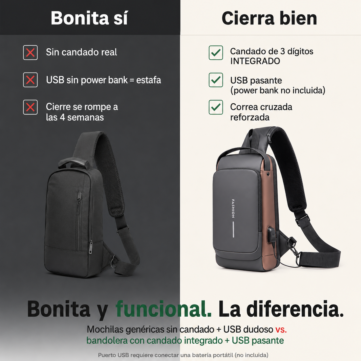 MOCHILA - MANOSLIBRES ANTIROBOS